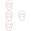 4Pièces Conteneurs Rose PP Pour Bébé Portable Voyage 9