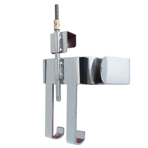 2Pièces Support Taille Erhu En Fer Argenté Ajustable Pour Jeu Debout 1