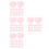 120Pièces Perles Quartz Rose Taille Unique Pour Accessoires DIY 8