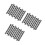 30Pièces Clips De Serrure Pour Couvercle De Noir Hdpe 6