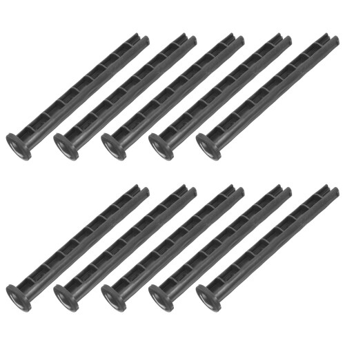 30Pièces Clips De Serrure Pour Couvercle De Noir Hdpe 1