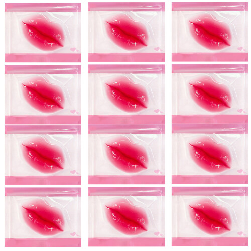 60Pièces Masques Rosé Collagène Exfoliants Usage