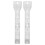 10Pièces Kit De Supports De Rail Design ABS 1