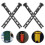 30Pièces Clips De Serrure Pour Couvercle De Noir Hdpe 11