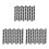 30Pièces Clips De Serrure Pour Couvercle De Noir Hdpe 9