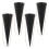 8Pièces Support Bouquet Noir Pour Mariage Occasions 3