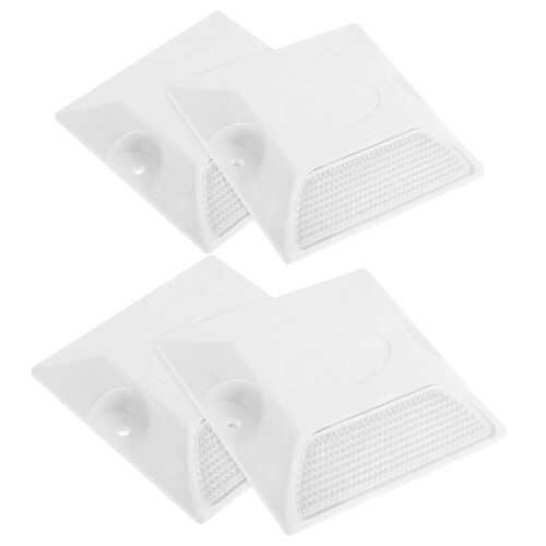 12Pièces Repères Routiers Plastique Visibilité De 2