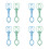 8Pièces Clips Bébé Pour Maison & Voyage 4