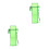 2Pièces Accessoire Protection Briquet Vert Portable Clé 9