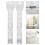 10Pièces Kit De Supports De Rail Design ABS 11