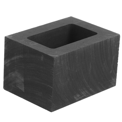 4Pièces Moule Ingot Alliage Métal Graphite Noir Usage Artisan 2