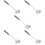 5Pièces Cuillères Spaghetti Bois Acier Multi-Usage Filtrantes 9