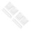 200Pièces Housses Mousse Epe Blanches Reutilisables Protection Verre 6