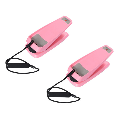 2Ensembles Mini Stepper Rose Usage Fitness Pédale Simple