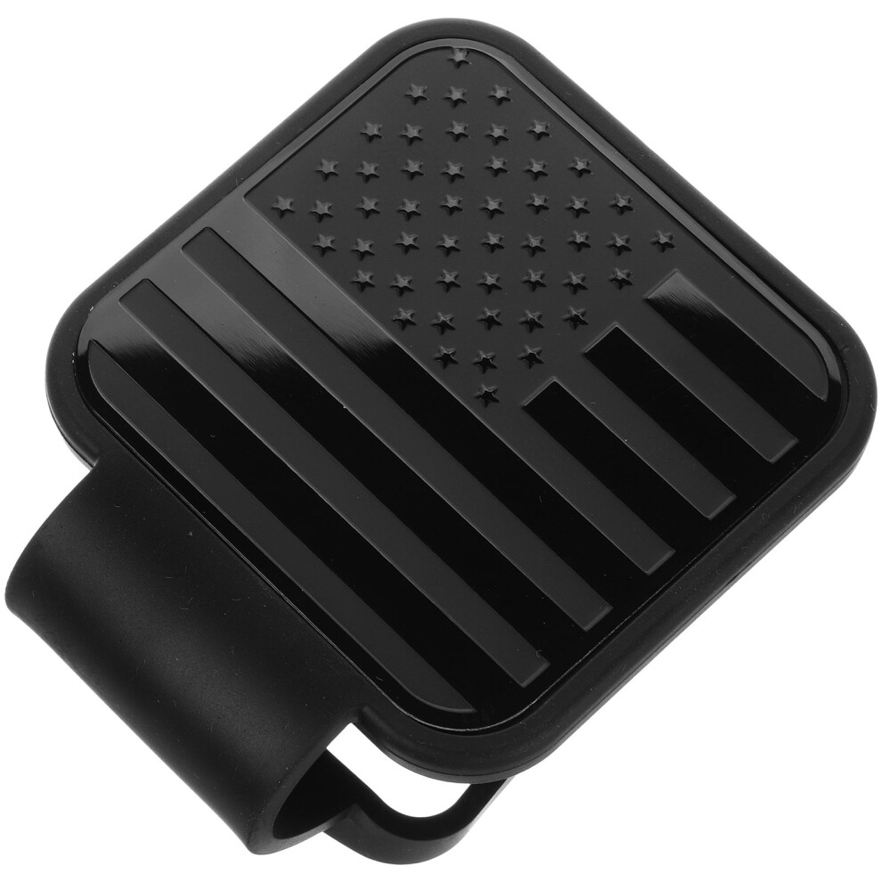 3Pcs Durable Rubber Tow Hitch Cover Protective Trailer Hook Plug Black 3414215609458