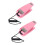 2Ensembles Mini Stepper Rose Usage Fitness Pédale Simple 2