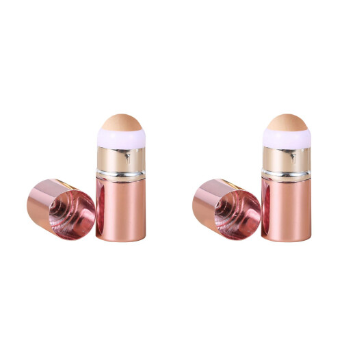 2Pièces Roller Massager Absorbant Pierre Rose 2
