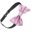 4Pcs Pink Glitter Bow Ties Men Pre-Tied Adjustable Formal Accessory 1