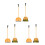6Pièces Balai Pelle Mini De Ménage Enfant Design Orange 9