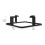 3Pcs Durable Black Cast Iron Stove Bracket Pot Holder for Kitchen 11