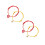 4Pièces Colliers Ajustables Petits , Chats, Bijoux Colorés 3
