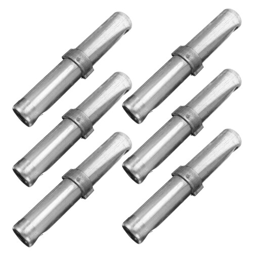 12Pcs Silver Scaffold Coupling Pins Galvanized Quick Assembly Rods