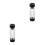 2Pcs Transparent Acrylic Pool Cue Tip Shaper Grinder for Home Use 7