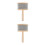 2Pcs Cabasa Percussion Instruments Wooden Handheld Beige Rhythm Sticks 5