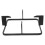 3Pcs Durable Black Cast Iron Stove Bracket Pot Holder for Kitchen 3