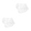 2Pcs White Nylon Aquarium Mesh Screen Net Lid for Home Fish Tanks 9