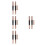 8Pcs Portable Silicone Lip Concealer Brush Double Sided Makeup Tool 6
