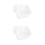 2Pcs White Nylon Aquarium Mesh Screen Net Lid for Home Fish Tanks 8