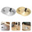 4Pair Durable Brass Finger Cymbals Mini Musical Instrument for Dancing 10