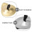 4Pair Durable Brass Finger Cymbals Mini Musical Instrument for Dancing 8
