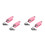 2Ensembles Mini Stepper Rose Usage Fitness Pédale Simple 11