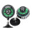 4Pcs Multi-Color ABS Vehicle Dash Compass Suction Cup Compact Design 3