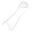 6Pcs Clear Pc Gravy Spoon Long Handle Ladle for Stirring and Serving 3
