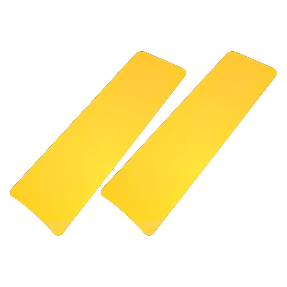Artibetter Yellow 6Pcs Hair Highlighting Boards Acrylic Salon Hairdressing Tools