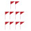 10Pièces Petits Drapeaux Triangles Pour Sport 7