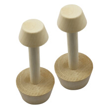 6Pcs Wooden Dough Tamper Dual-Sided for DIY Pastry Tools