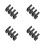 16Pcs Sturdy Acrylic Keyboard Wall Rack Wall Mounted Desk Shelf 7
