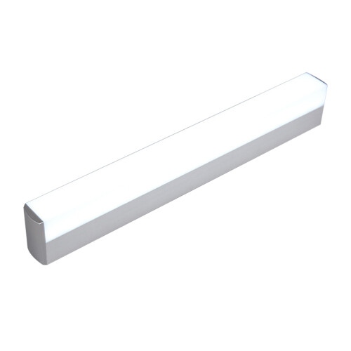 2Pcs Home Bathroom LED Mirror Light Silver Aluminum Acrylic 1