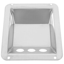 3Pcs Outdoor Smoking Ash Tray Metal Receptacle for Public Spaces