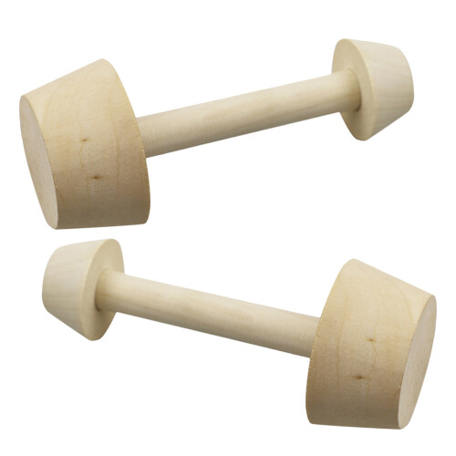 6Pcs Wooden Dough Tamper Dual-Sided for DIY Pastry Tools 2