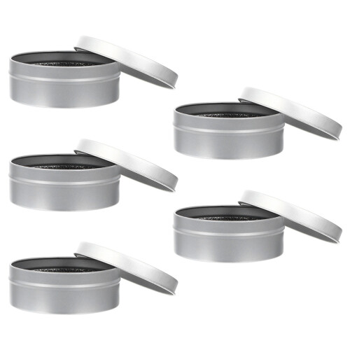 10Sets Portable Cleaning Sponge Box for Makeup Brushes
