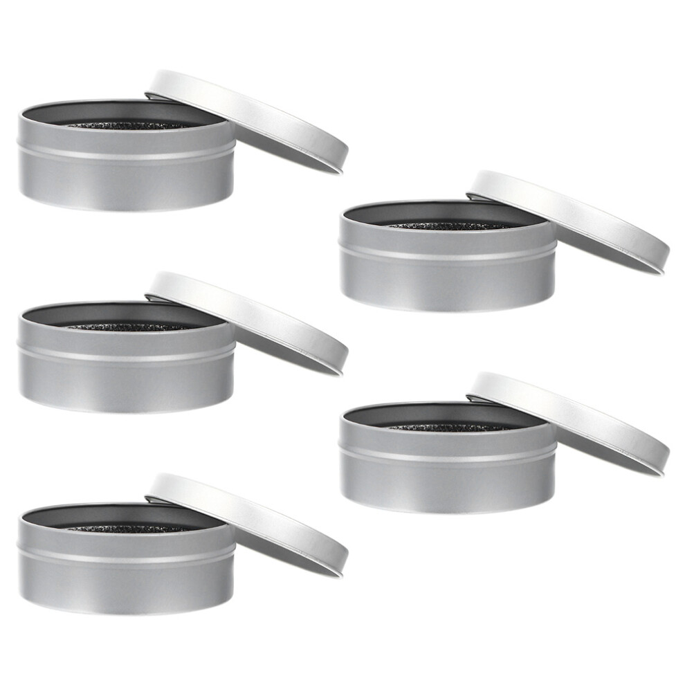 Artibetter 10Sets Portable Cleaning Sponge Box For Makeup Brushes