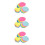 3Pcs Fun Assorted Color Mini Pads for Kids Office 6