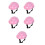 5Pcs Pink Small Dog Hard Hat Adjustable Protective Pet 7