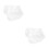 2Pcs White Nylon Aquarium Mesh Screen Net Lid for Home Fish Tanks 6