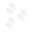 1200Pcs White Hexagon Paper Piecing Templates Durable Quilting Tools 5